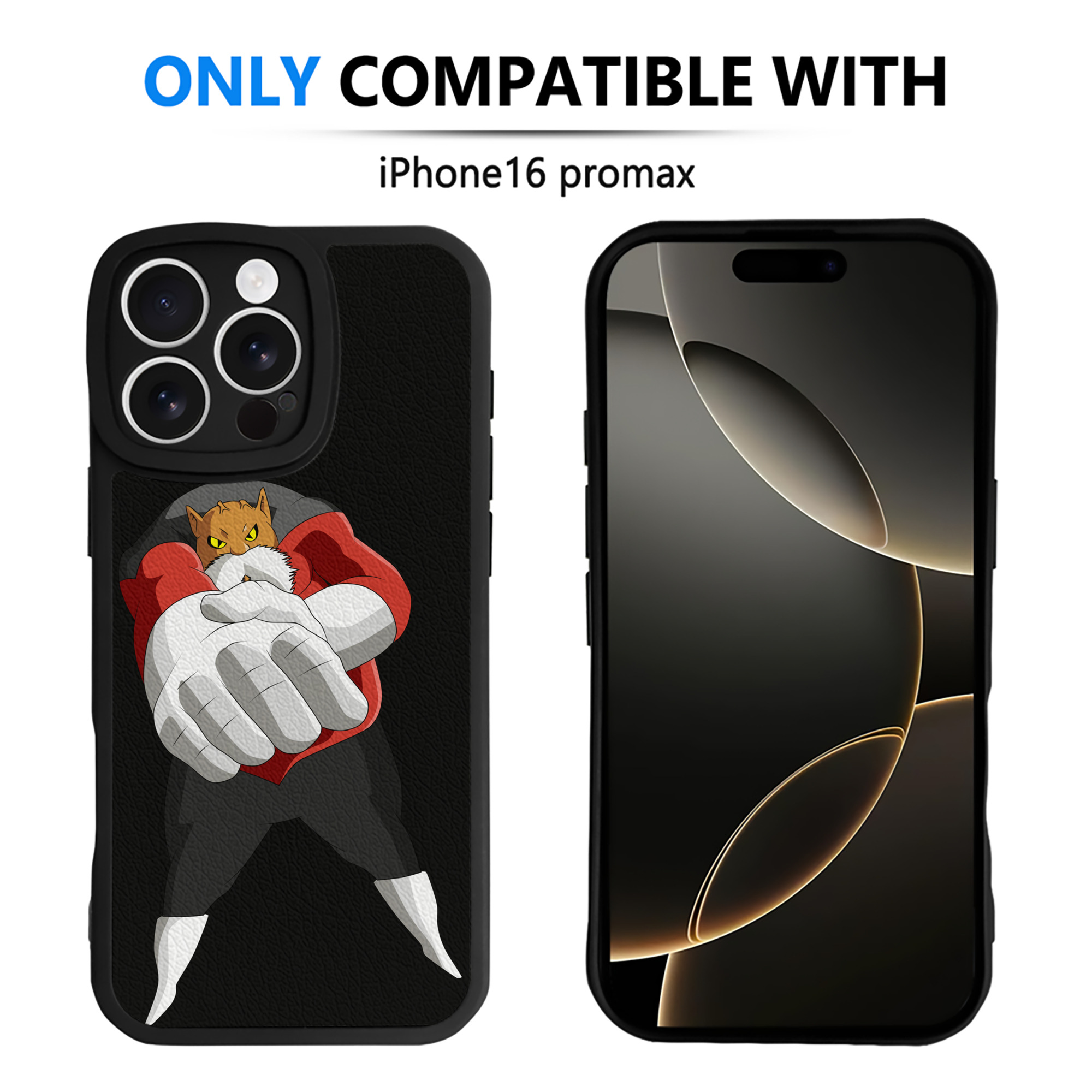 （画像用） ドラゴンボール DRAGON BALL 【iPhone 16シリーズ対応】シリコンスマホケース（レザー調） 材質：シリコン